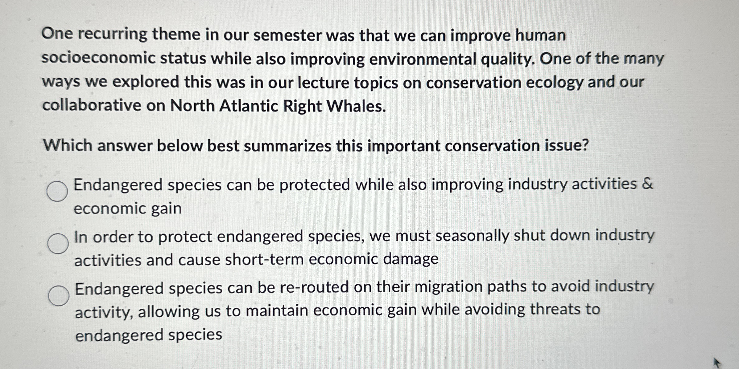 One recurring theme in our semester was that we