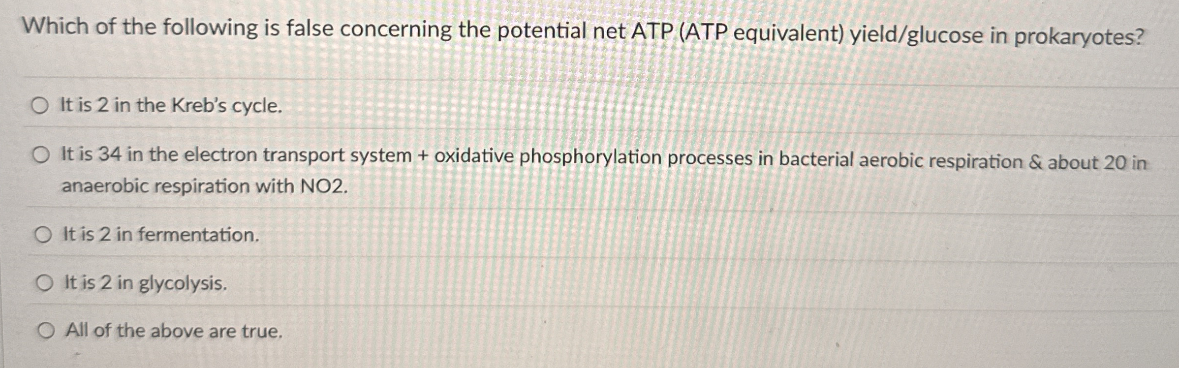 Which of the following is false concerning the