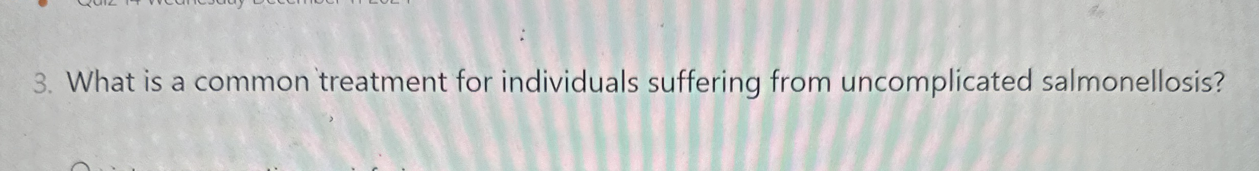 What is a common treatment for individuals