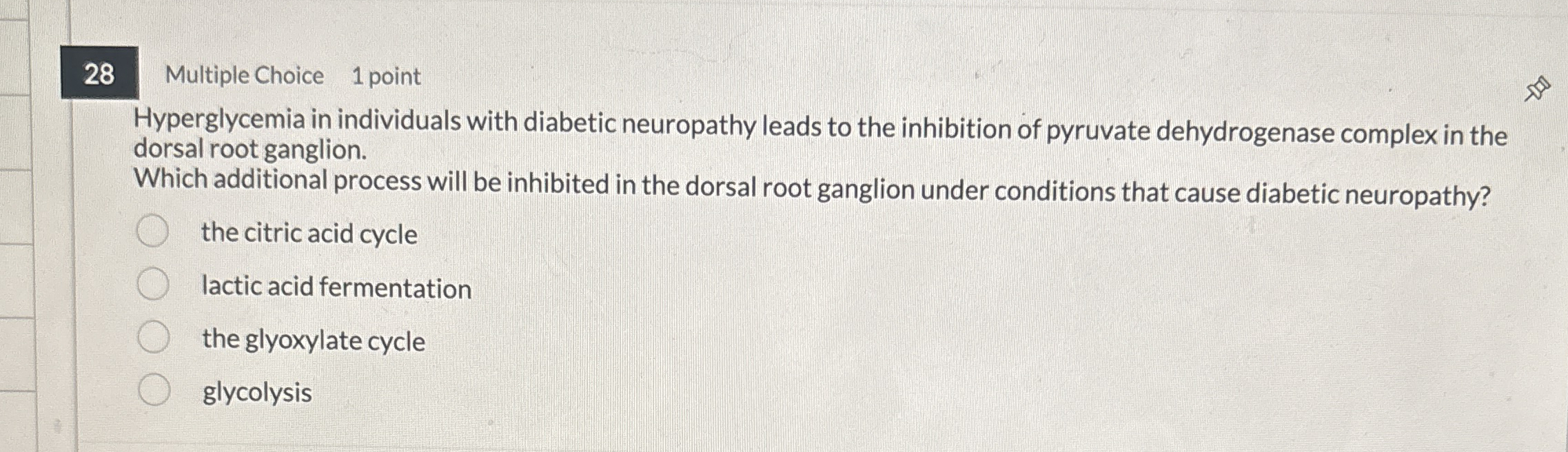 2 8 Multiple Choice 1 point Hyperglycemia in