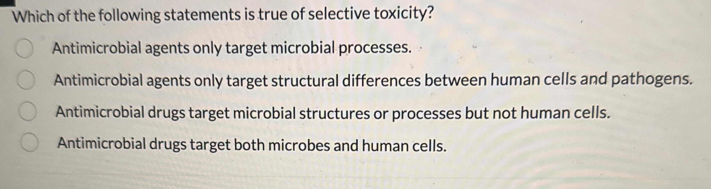 Which of the following statements is true of