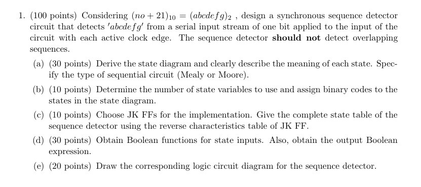 No = 0 5 Considering ( n o + 2 1 ) 1 0 = ( a b c