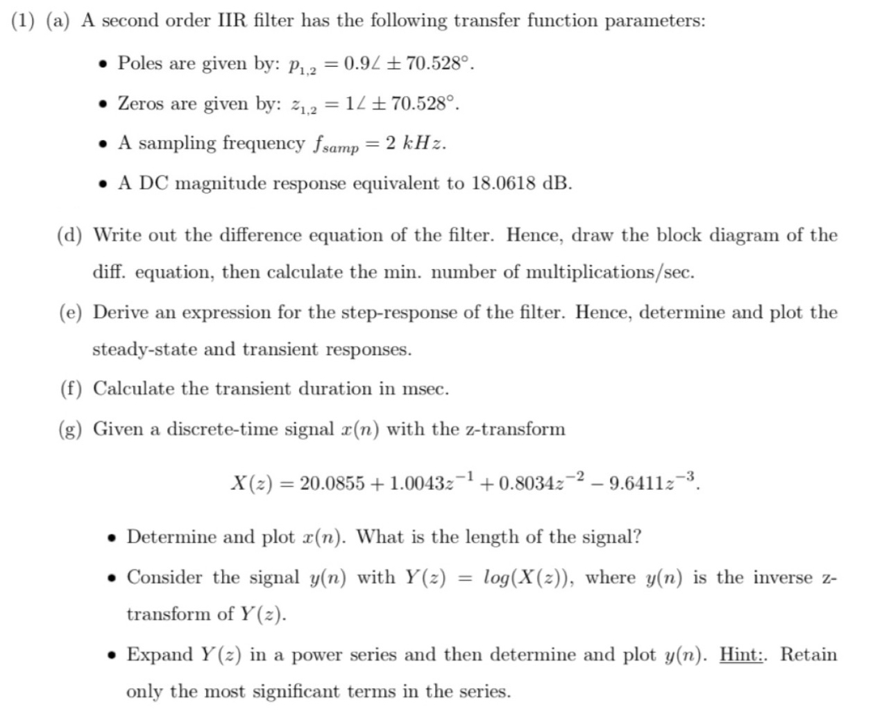 SOLVE ASAP THUMBS UP IF CORRECT ( USE MATLAB FOR