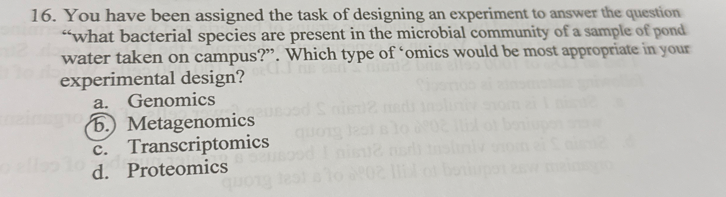 You have been assigned the task of designing an