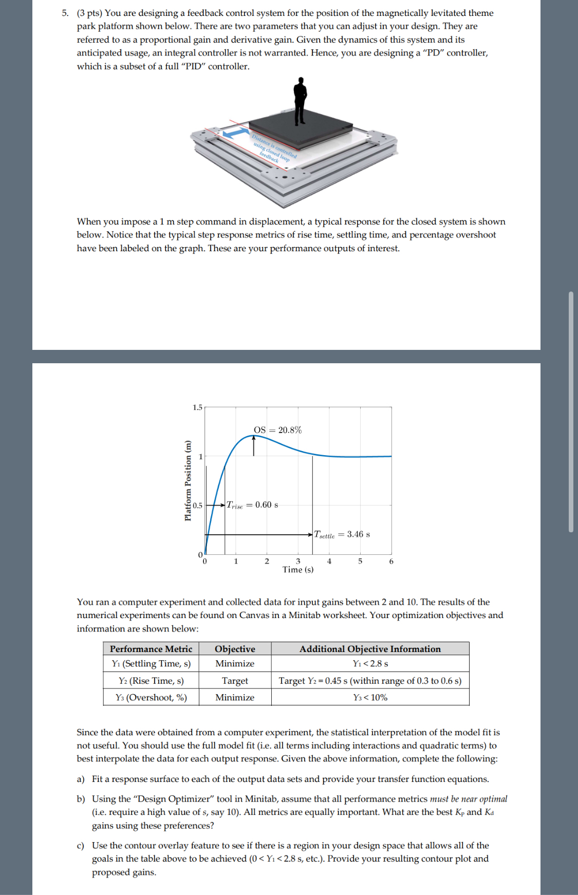 ( 3 pts ) ( SHOW ME A STEP BY STEP SOLUTION WITH