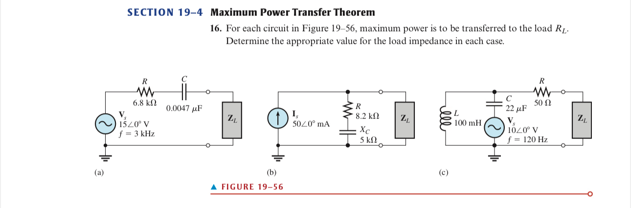 SECTION 1 9 - 4 Maximum Power Transfer Theorem 1