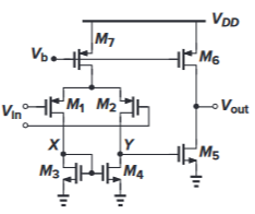 In this problem, we design a two - stage op amp