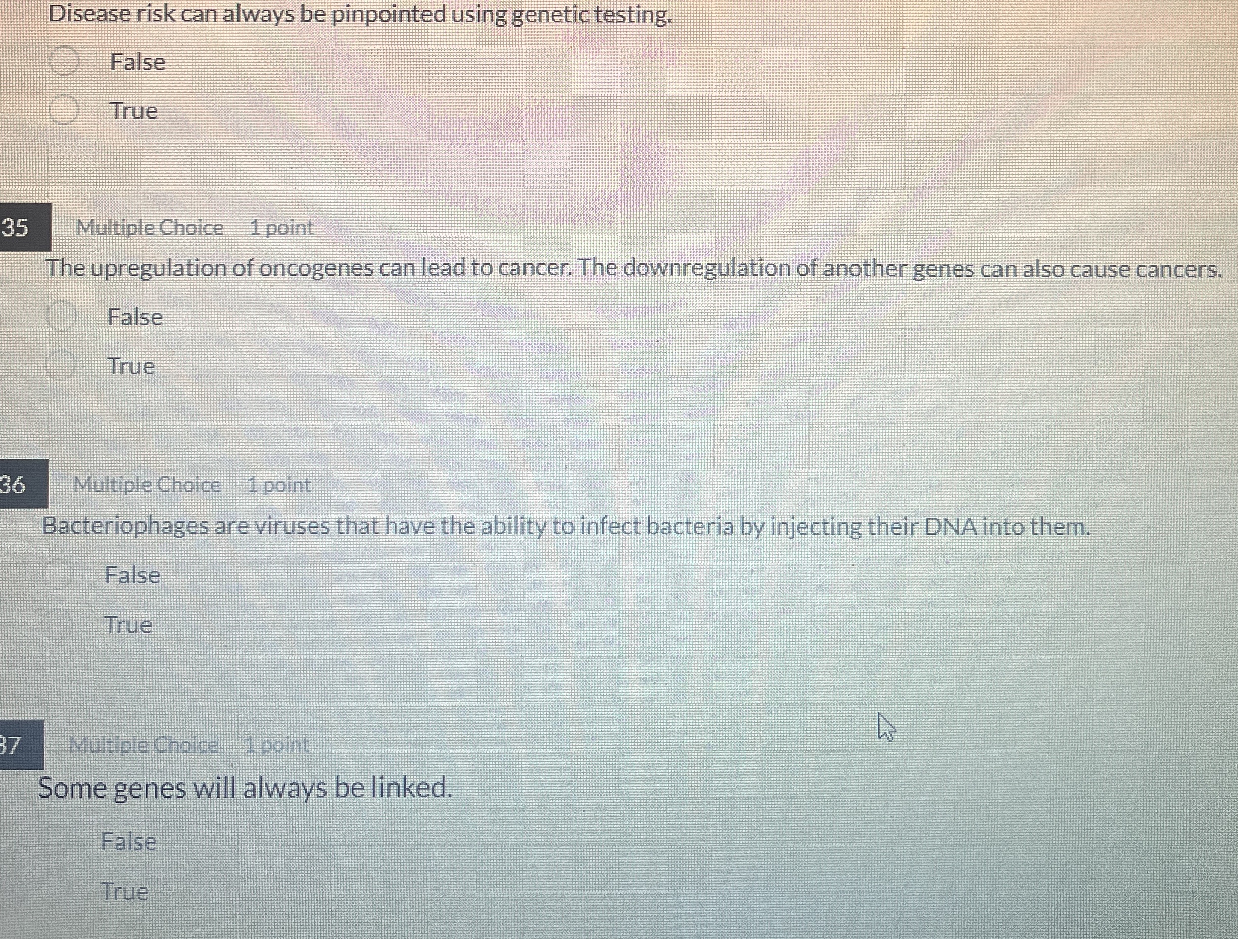 Disease risk can always be pinpointed using