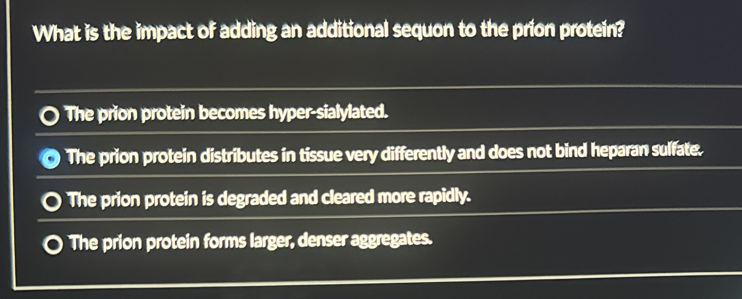 What is the impact of adding an additional sequon