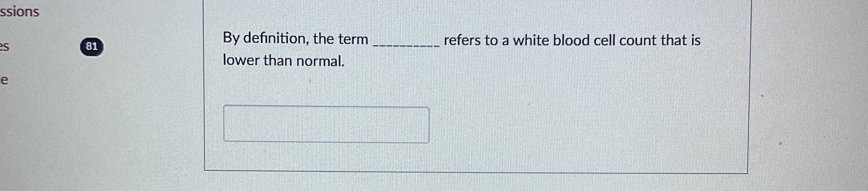 ssions 8 1 By definition, the term q , refers to