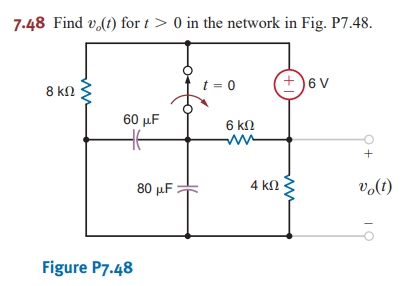 7 . 4 8 Find v _ ( o ) ( t ) for t  style=
