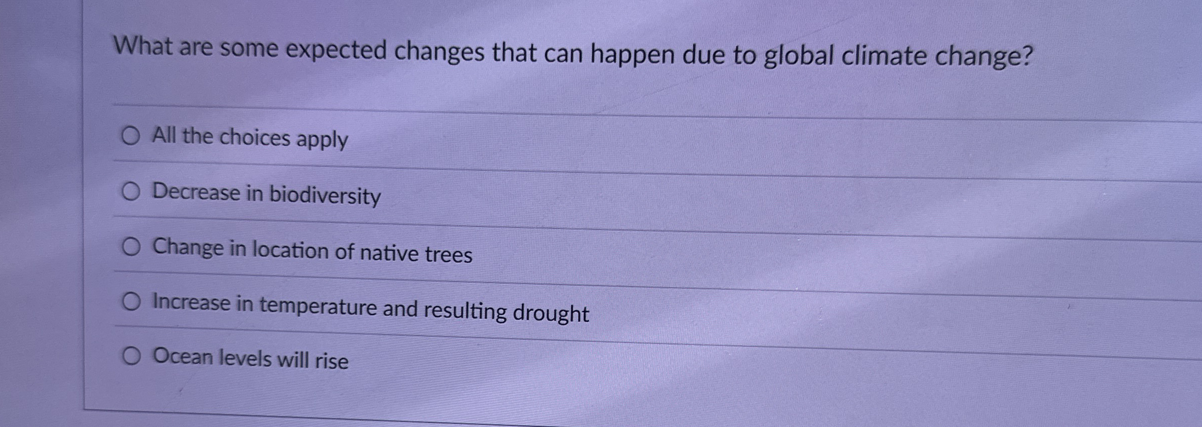 What are some expected changes that can happen