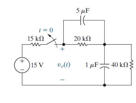 The switch in the circuit of ( Figure 1 ) has