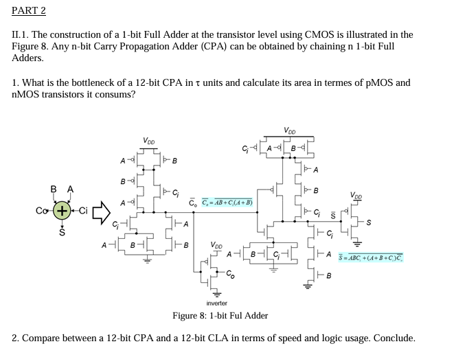 PART 2 II . 1 . The construction of a 1 - bit