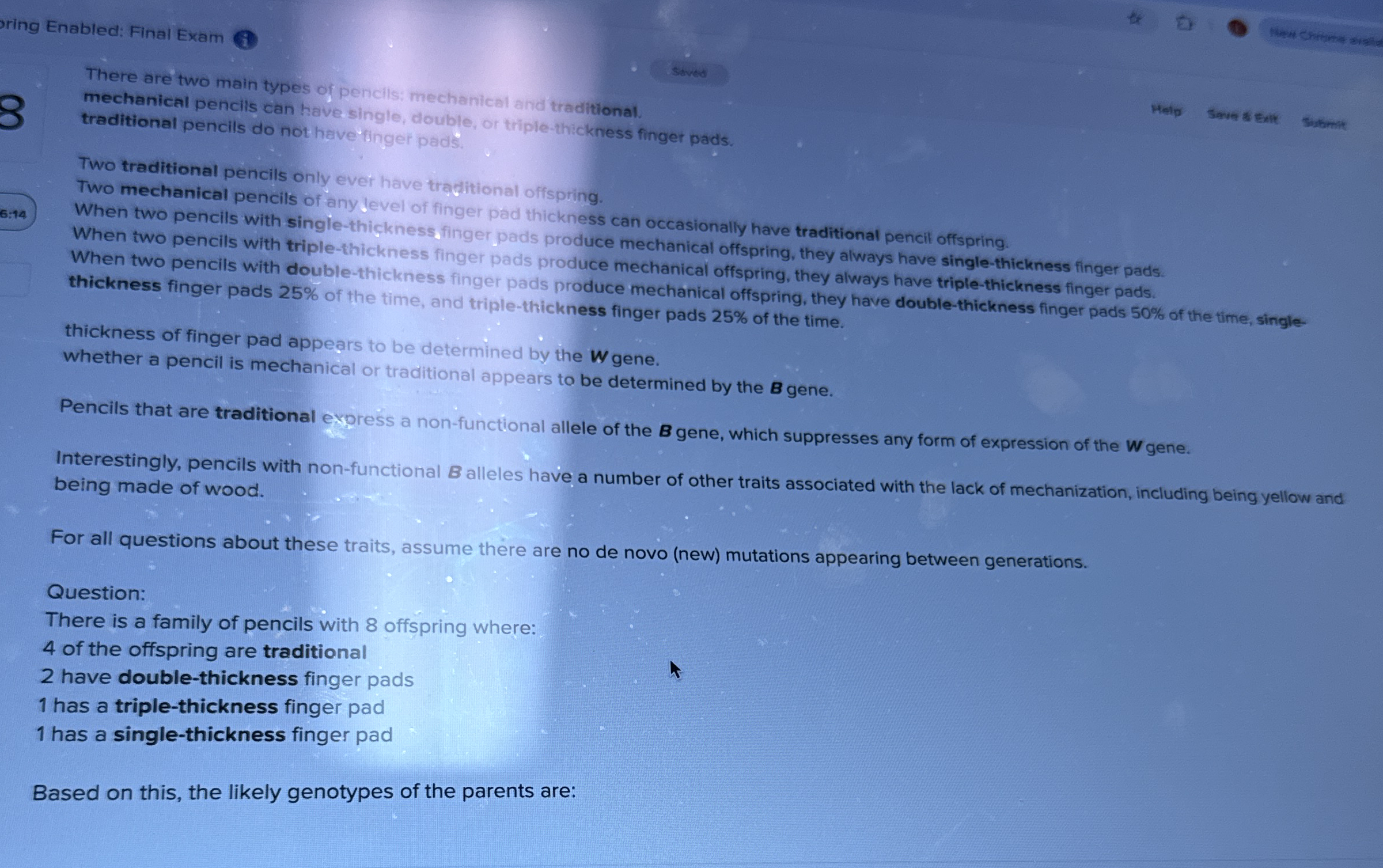 ring Enabled: Final Exam 8 There are two main