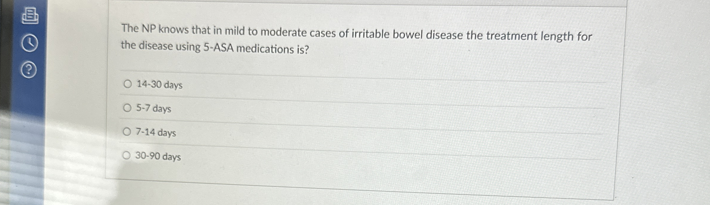 The NP knows that in mild to moderate cases of