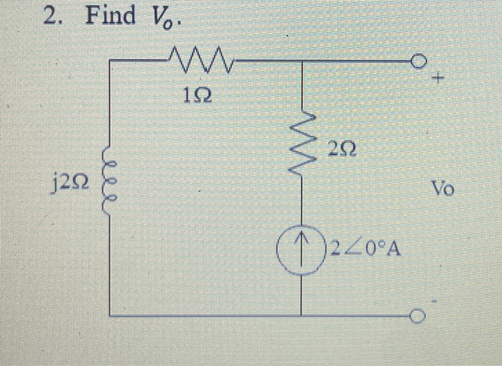 Where Find V 0 The answer should be equal to 4 .