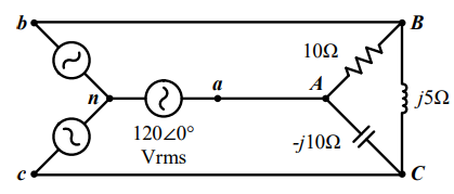 The power source below is said to be equilibrium