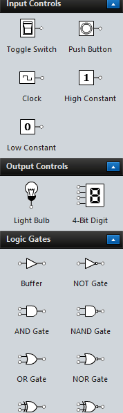 I ' m trying to build a circuit in Logic.ly .