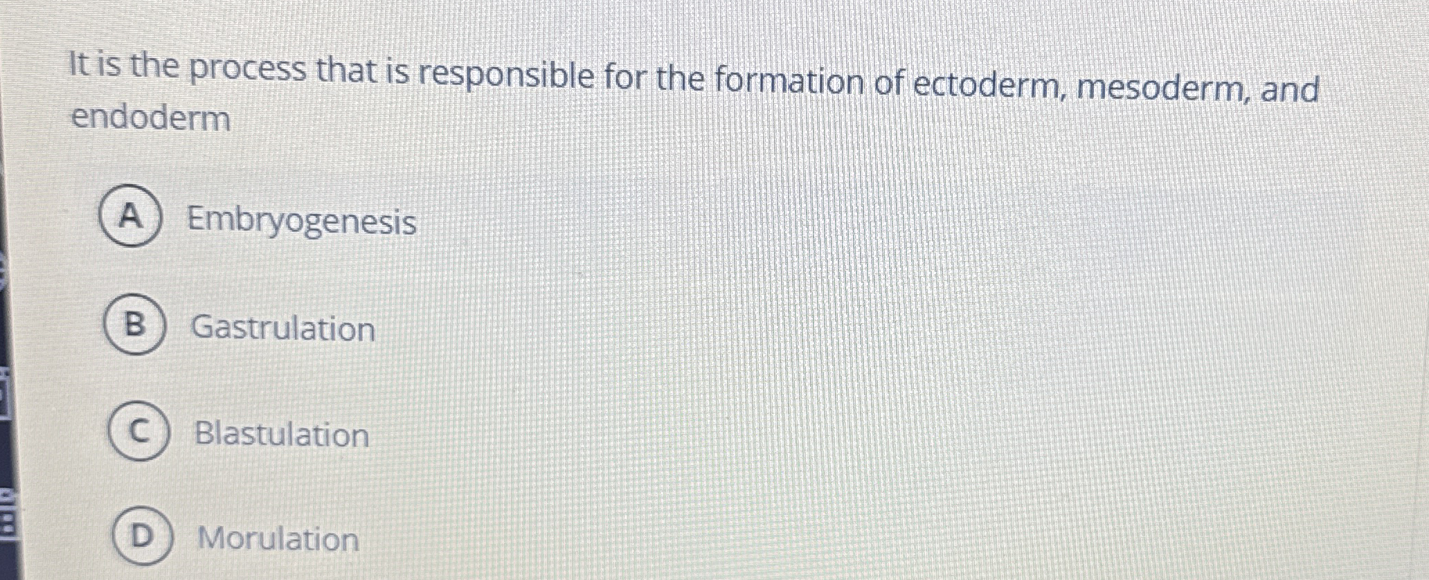 It is the process that is responsible for the