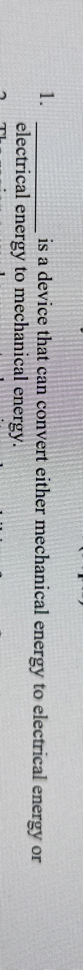q , is a device that can convert either