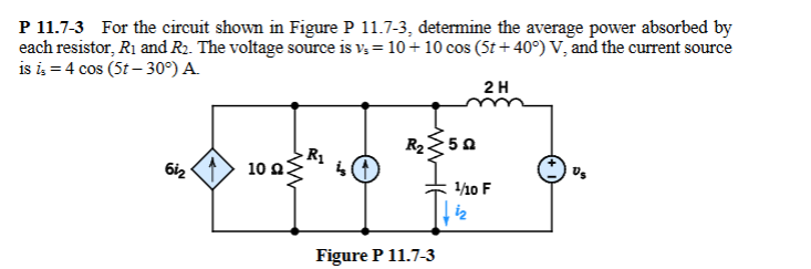 P 1 1 . 7 - 3 For the circuit shown in Figure P 1
