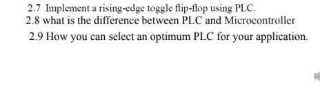 2 . 7 Implement a rising - edge toggle flip -