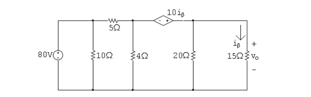 Can you solve this with nodal