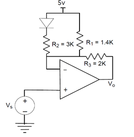 For the adjacent circuit, the op - amp is ideal.