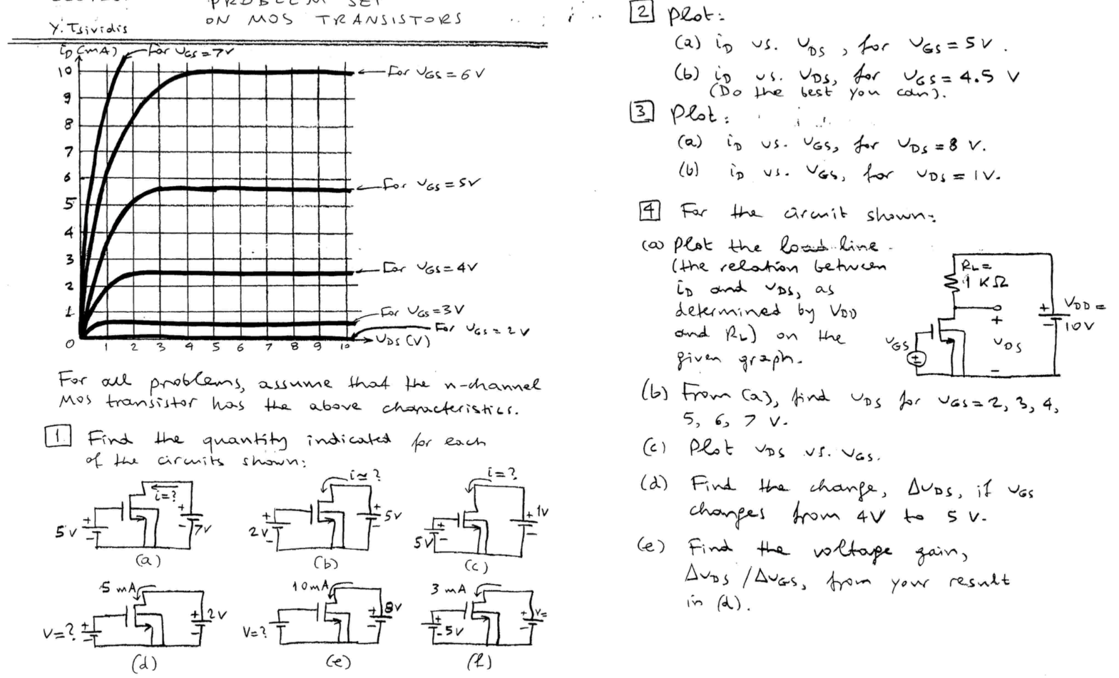 Please solve all four problems, including their