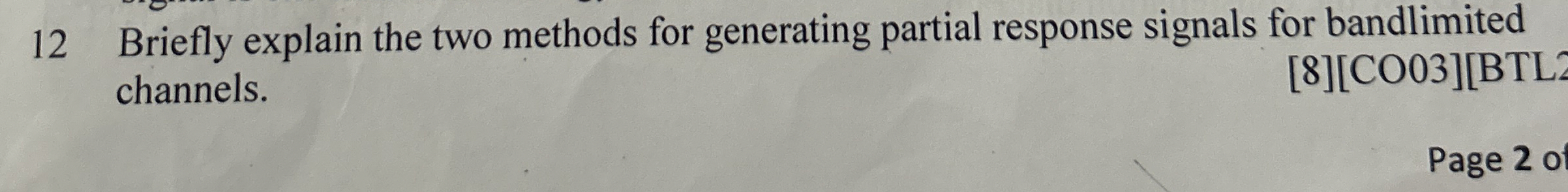 1 2 Briefly explain the two methods for