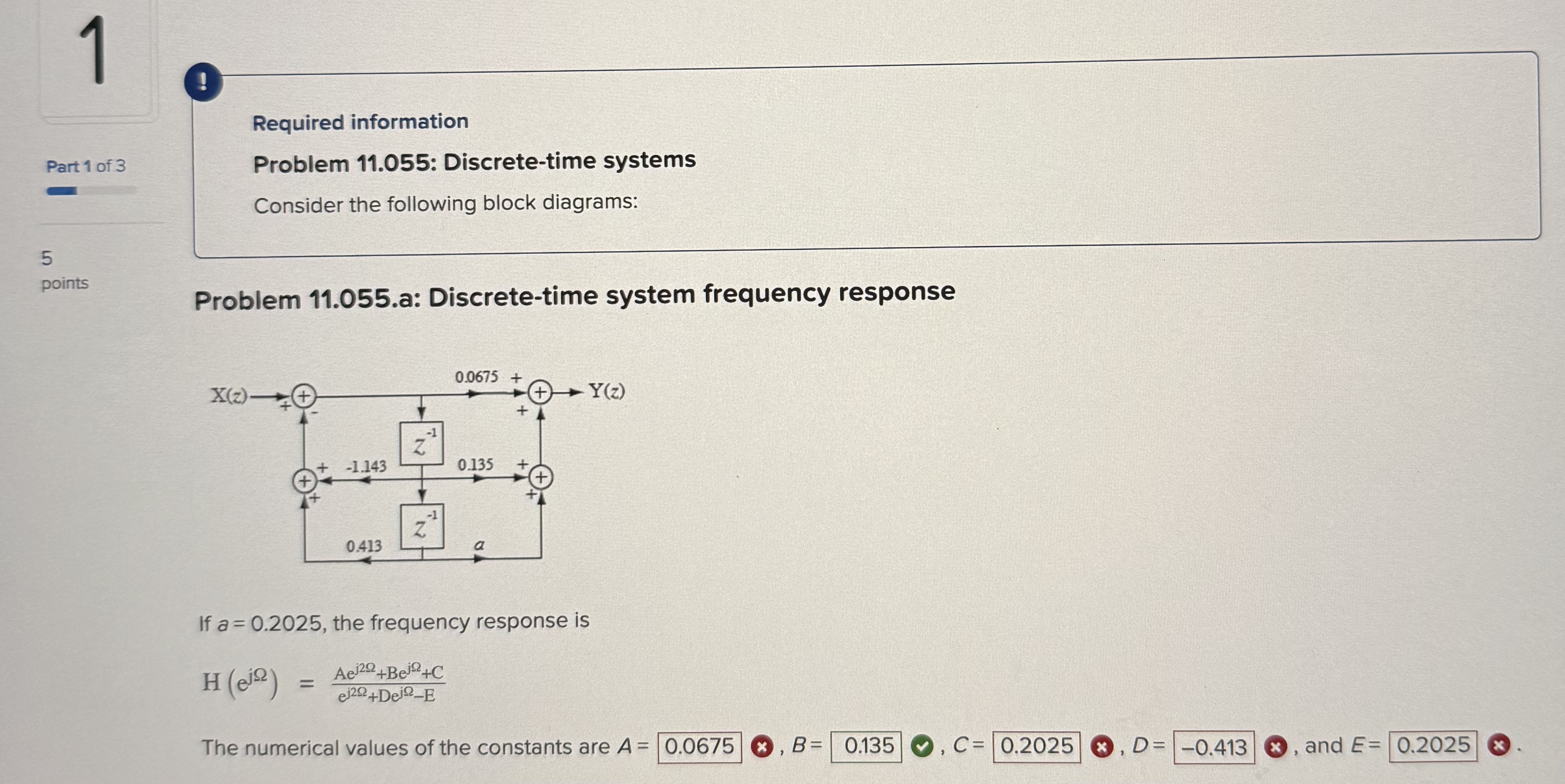 1 1 Required information Part 1 of 3 Problem 1 1