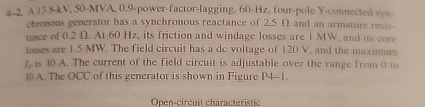 4 - 2 A 1 3 . 8 - kV , 5 0 - MVA, 0 . 9 - power -