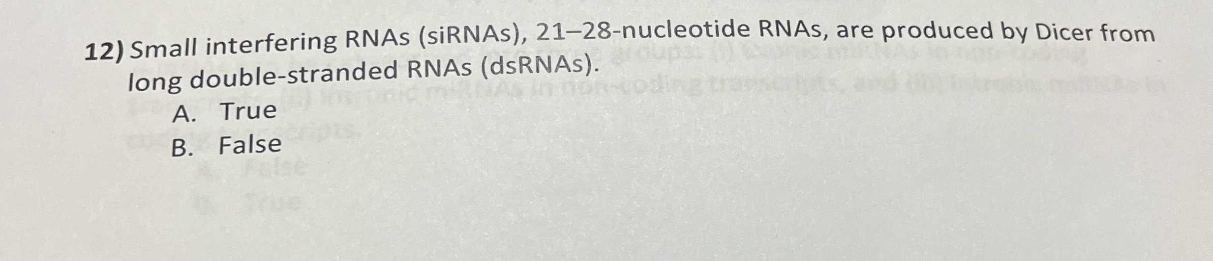 Small interfering RNAs ( siRNAs ) , 2 1 - 2 8 -
