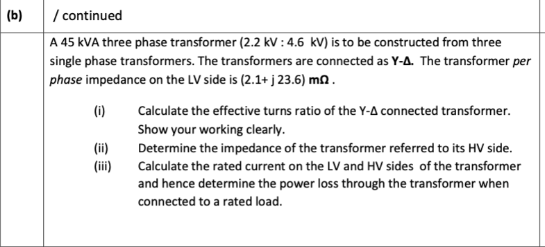( b ) / continued All the information is provide