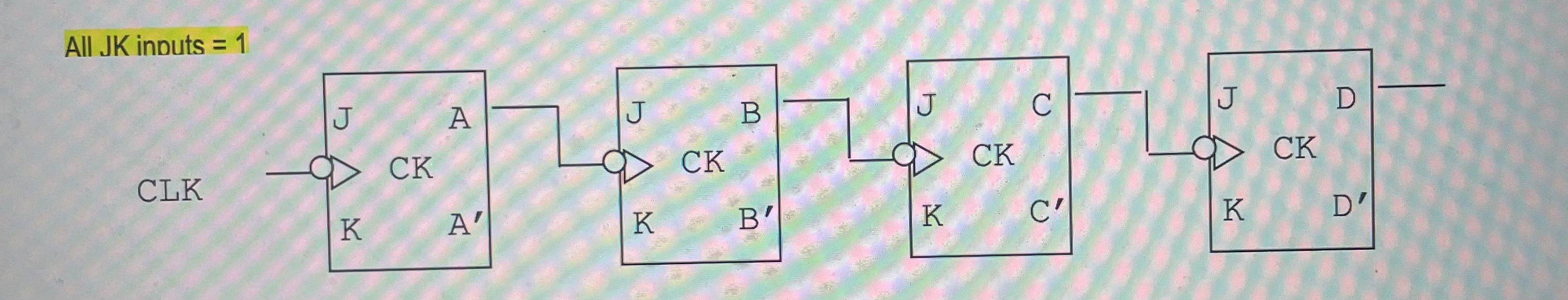 What modification would you make yo change the