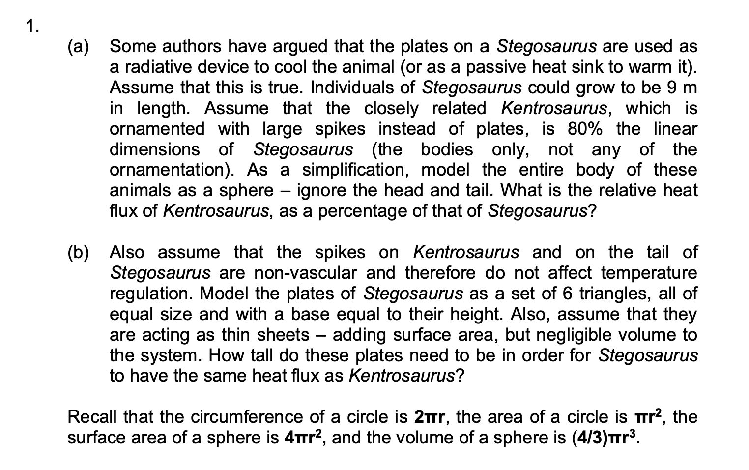 . 1 . ( a ) Some authors have argued that the