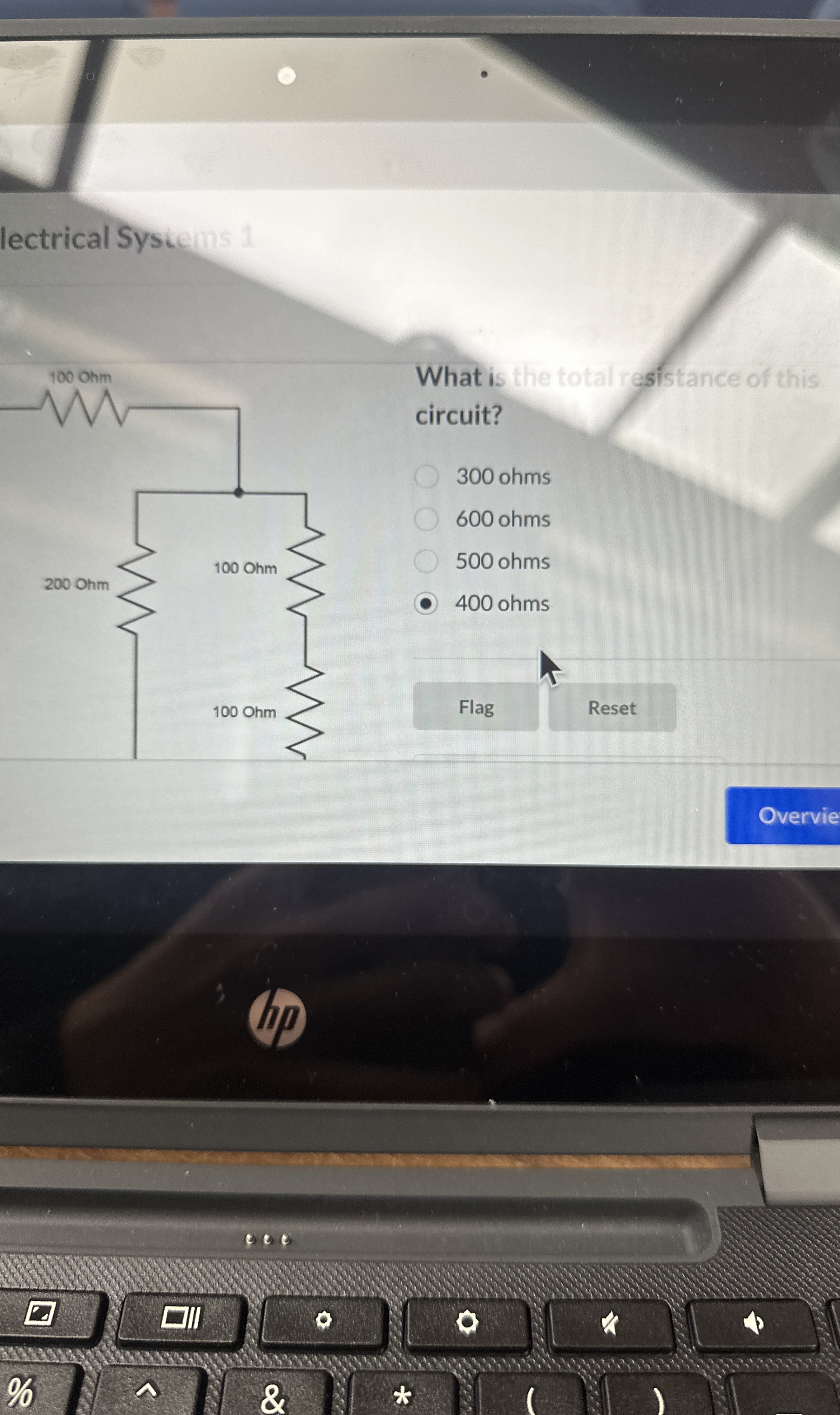 lectrical Sysimas 1 What is the total resistance