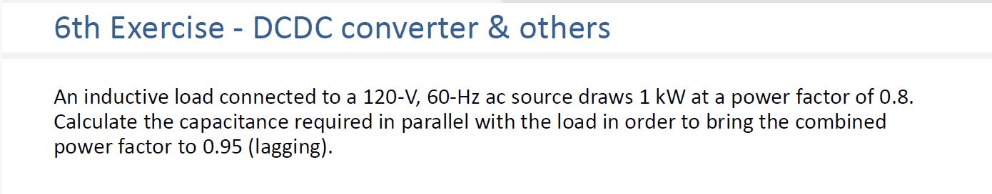 An inductive load connected to a 1 2 0 - V , 6 0