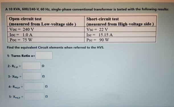 A 1 0 KVA, 6 0 0 2 4 0 - V , 6 0 H z , single -