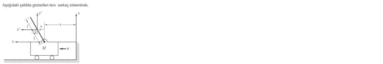 Sistemin teleme ve d nme denklemleri nedir