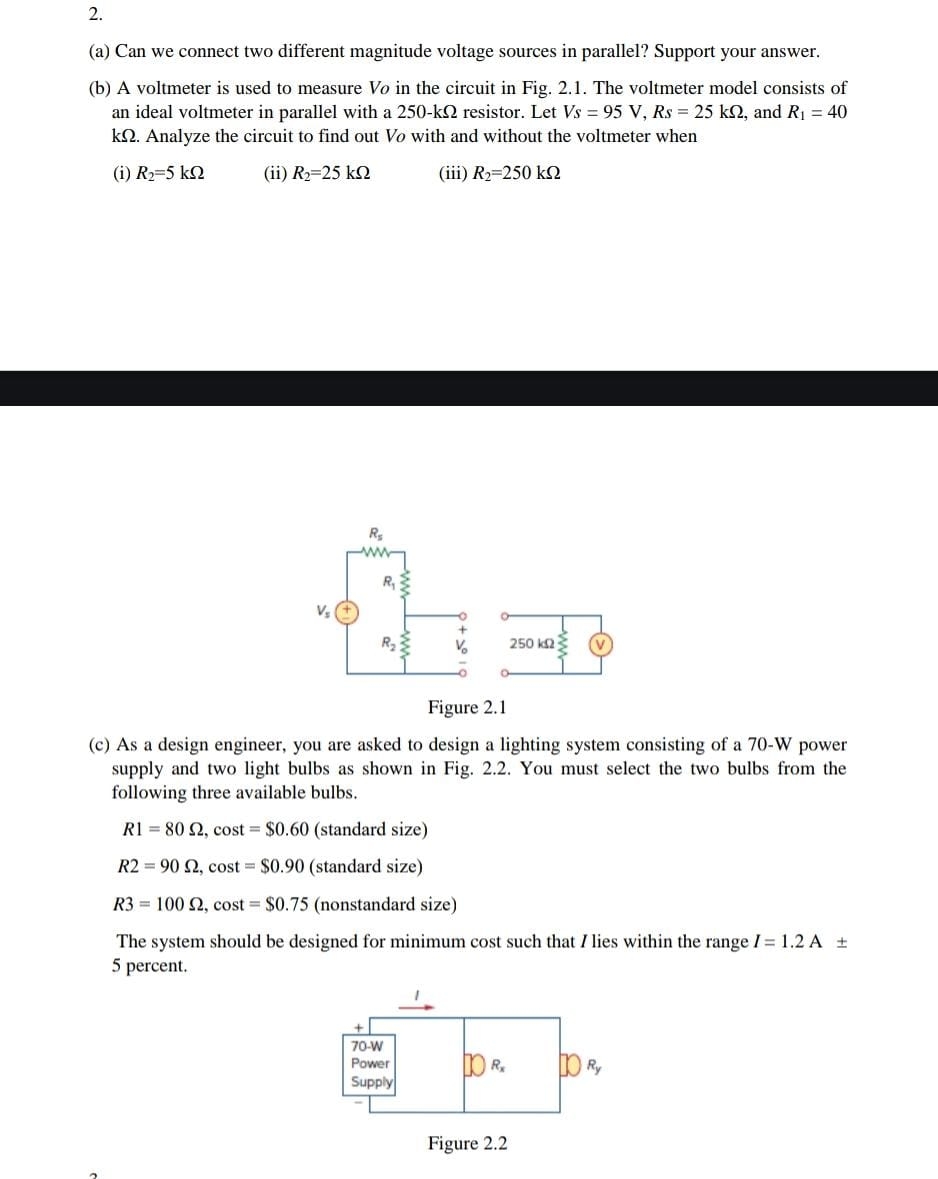 ( a ) Can we connect two different magnitude