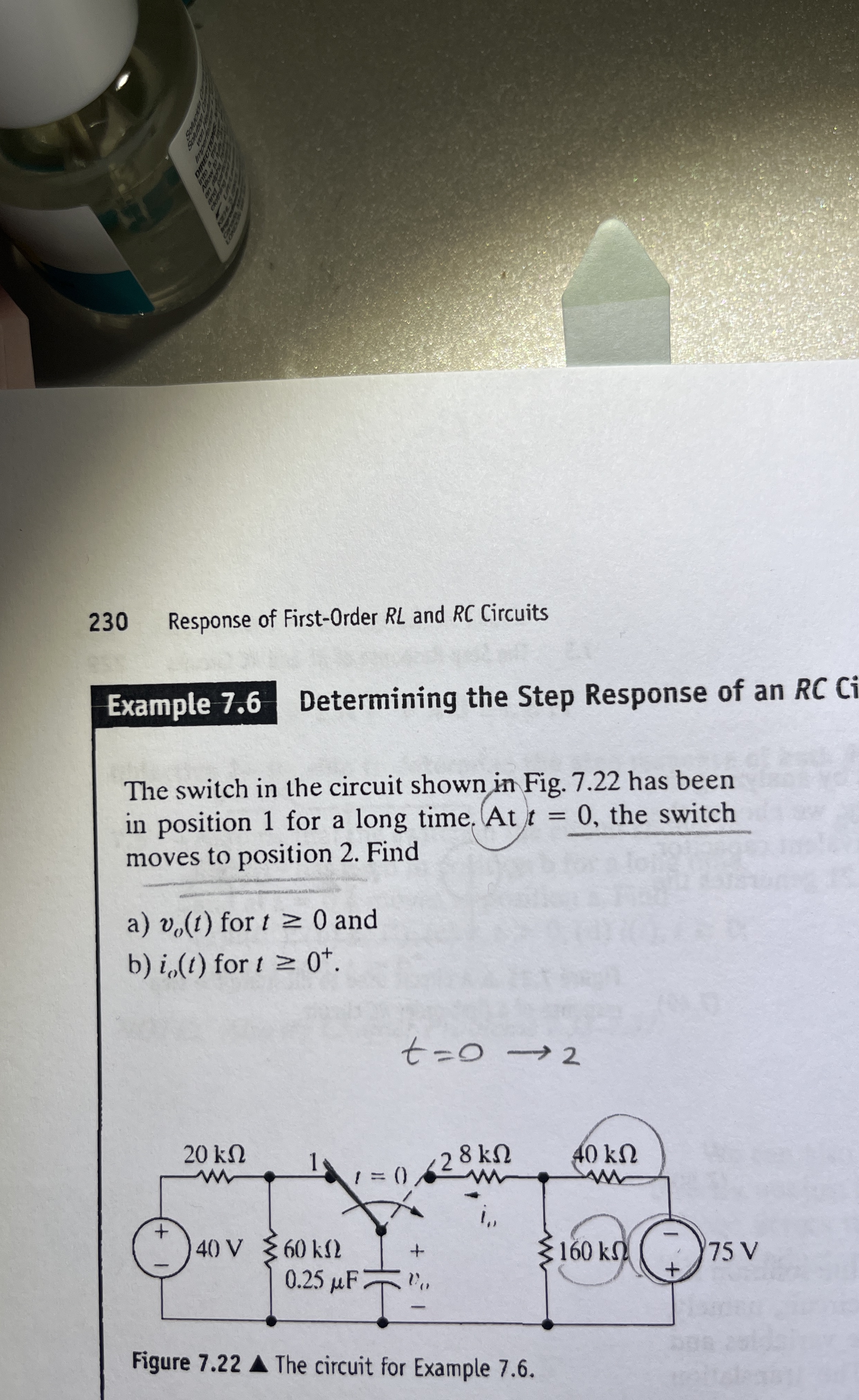 2 3 0 Response of First - Order RL and R C