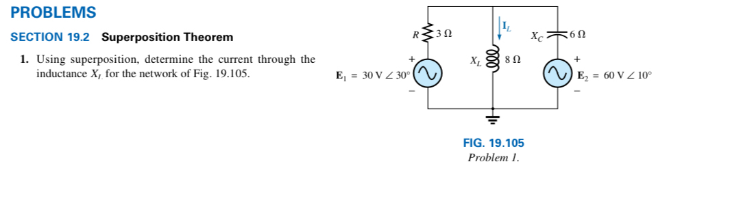 PROBLEMS SECTION 1 9 . 2 Superposition Theorem