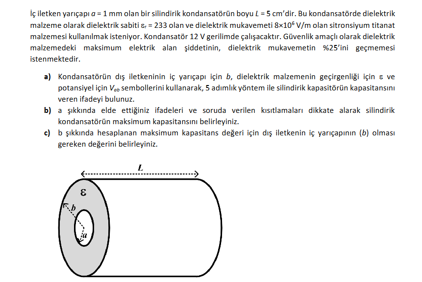 iletken yar ap \ ( a = 1 \ mathrm { ~mm } \ )