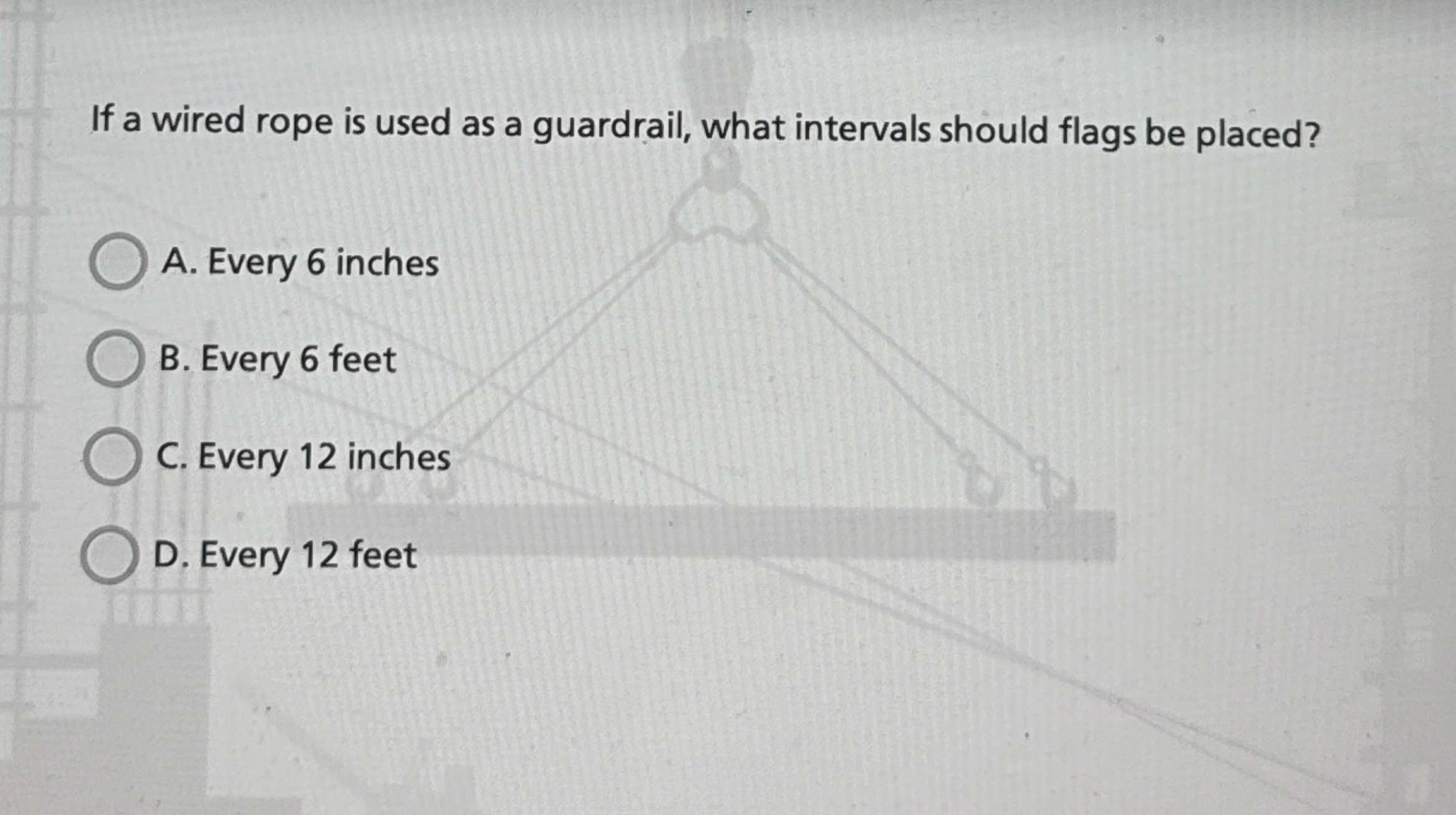 OSHA specifies that top rails on guardrails must