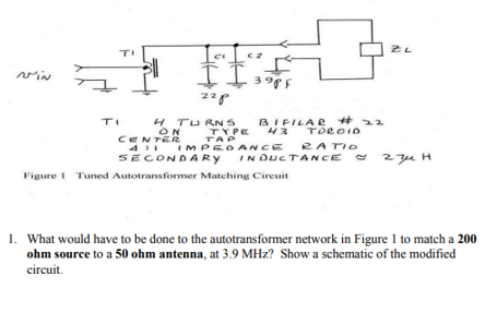 1 . What would have to be done to the