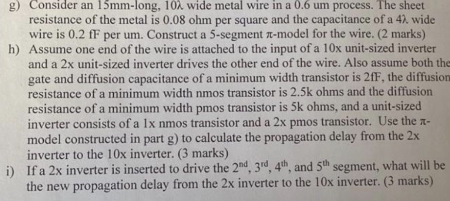 g ) Consider an 1 5 mm - long, \ ( 1 0 \ lambda \