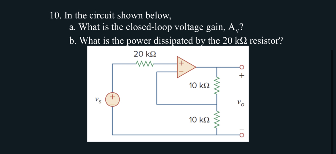 In the circuit shown below, a . What is the