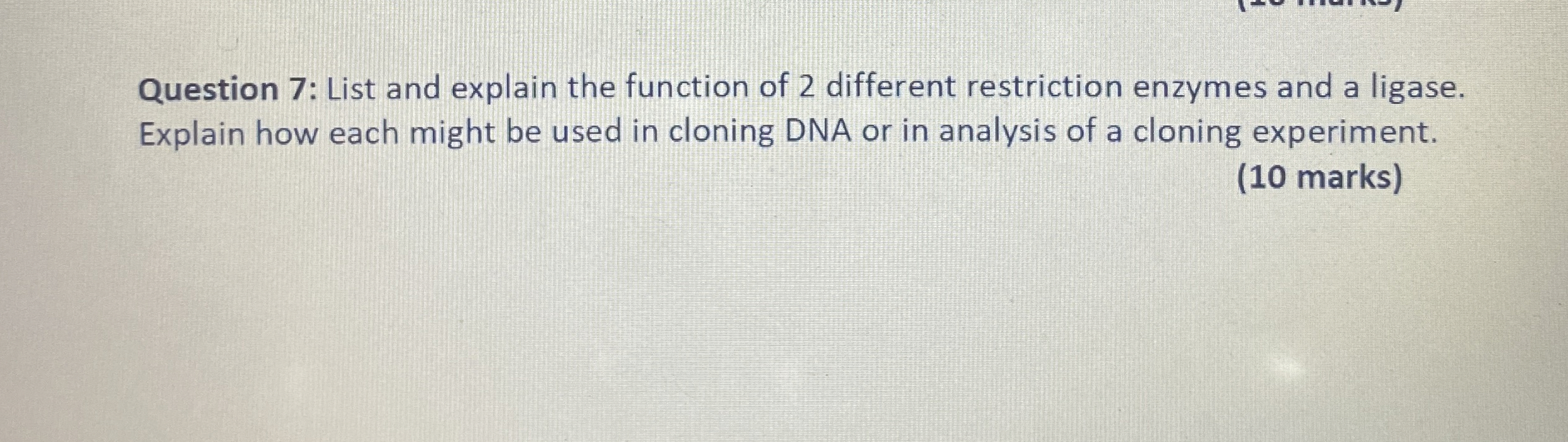 Question 7 : List and explain the function of 2